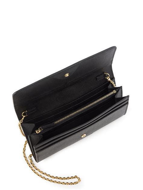 fendi small chain wallet bag|fendi wallet on chain black.